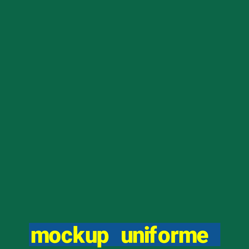 mockup uniforme futebol psd free